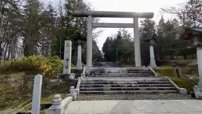 上川神社の鳥居