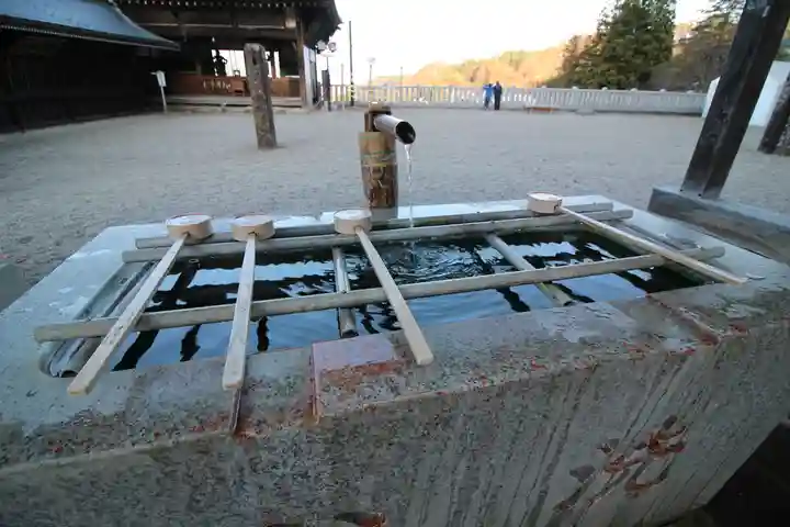 北向観音の手水舎