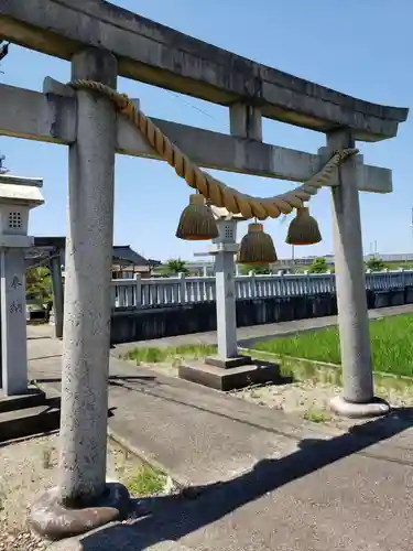 日尾神社の鳥居