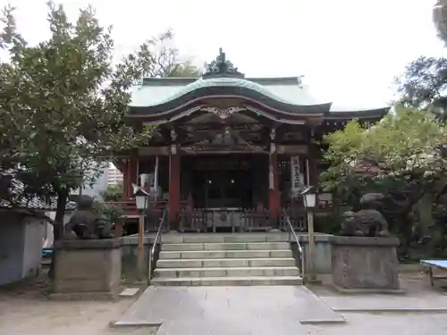 千住本氷川神社の本殿・本堂
