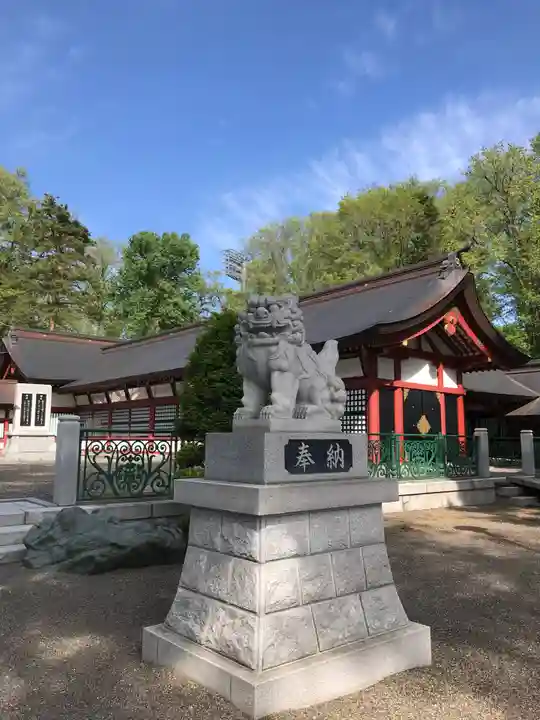北海道護國神社の狛犬