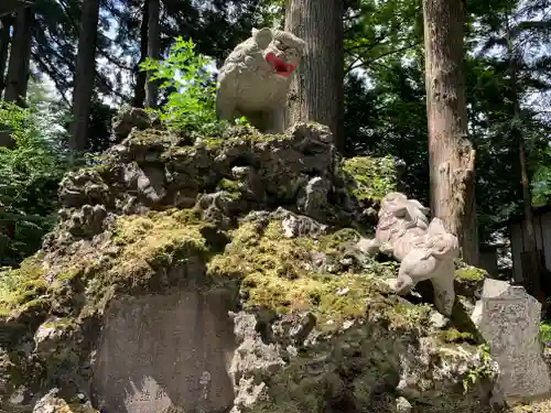 富士山東口本宮 冨士浅間神社の狛犬