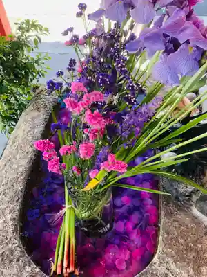 別小江神社の手水舎
