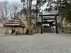 義經神社の鳥居