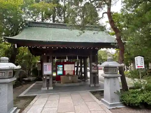 日枝神社の手水舎