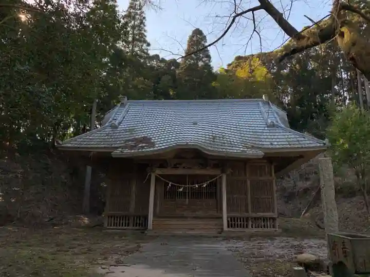 白山神社の本殿・本堂
