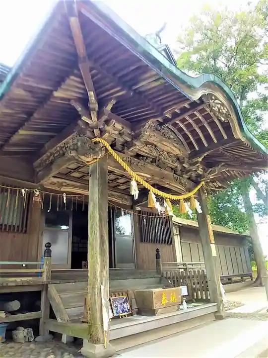 溝口竃門神社の本殿・本堂