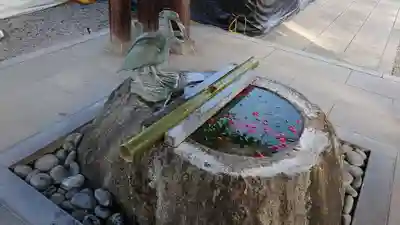 白鷺神社の手水舎