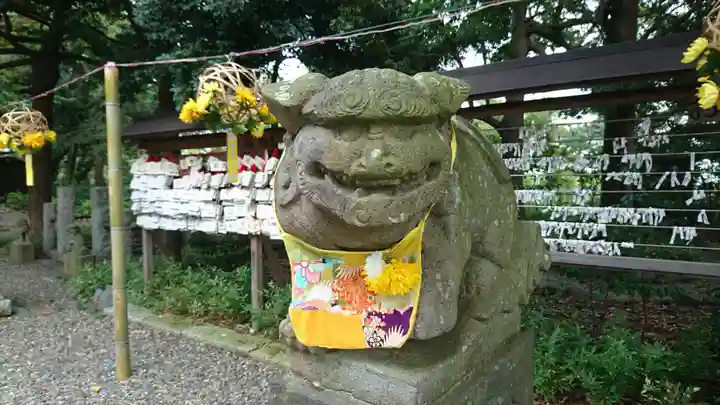 菊田神社の狛犬