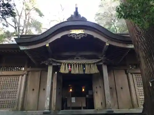 槵觸神社の本殿・本堂