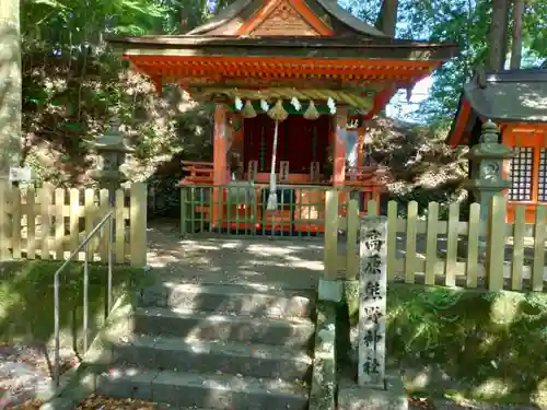 高原熊野神社の本殿