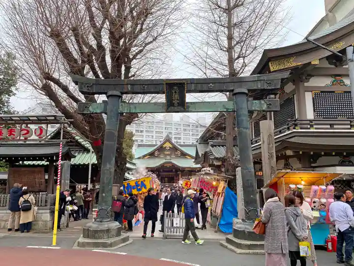 湯島天満宮の鳥居