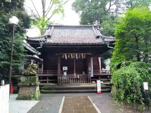経堂天祖神社の本殿・本堂
