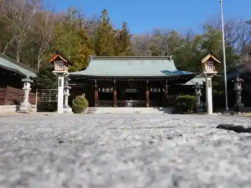 山梨縣護國神社の本殿