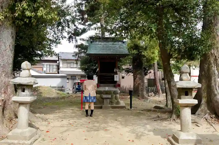 伊賀々原神社(木賀)の末社・摂社