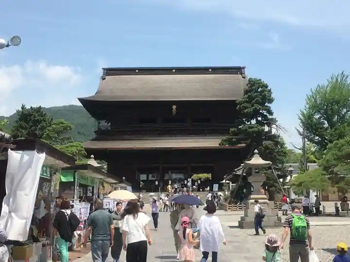 善光寺の山門・神門