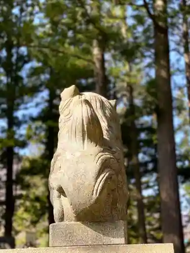 山家神社の狛犬