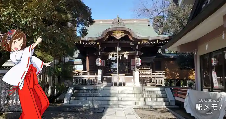 青砥神社の本殿・本堂