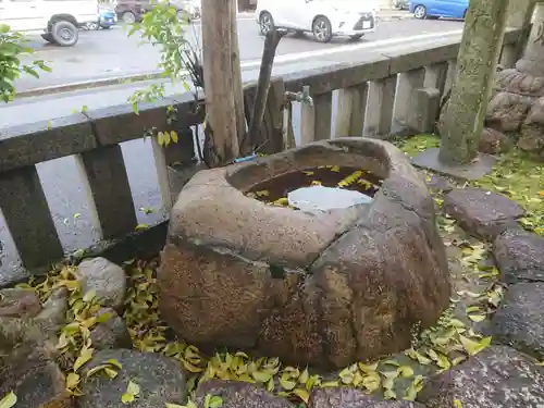 大山祗社（新生）の手水舎