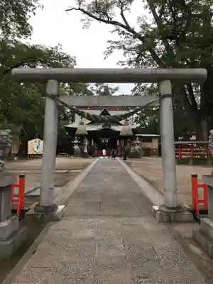 上野総社神社の鳥居