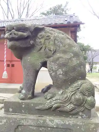 身代神社の狛犬