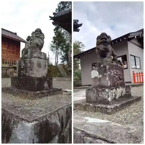 六手八幡神社の狛犬