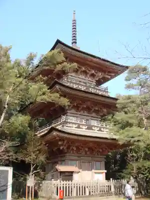 岩殿山安楽寺(吉見観音)の塔