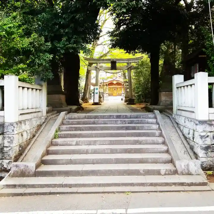 小金井神社の鳥居