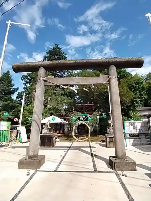 富里香取神社の鳥居