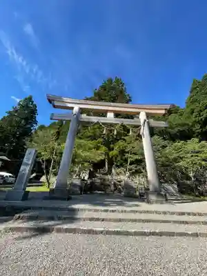 戸隠神社中社の鳥居