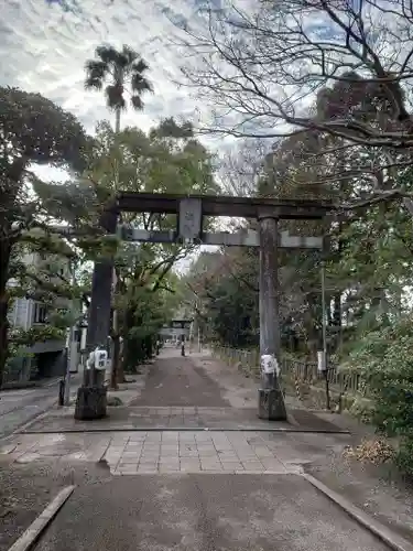 潮江天満宮の鳥居