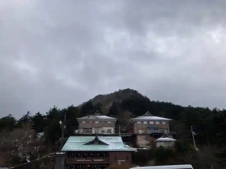 石鎚神社 土小屋遥拝殿の景色