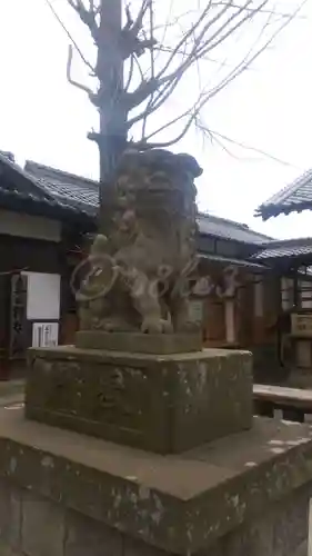 眞田神社の狛犬