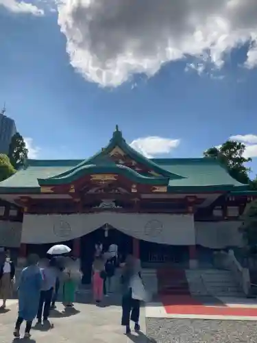 日枝神社の本殿・本堂