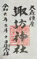 大森諏訪神社(東京都)