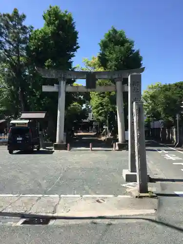 豊川進雄神社の鳥居