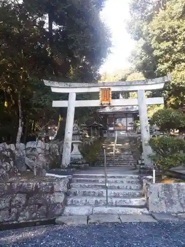 天之御中主尊神社の鳥居