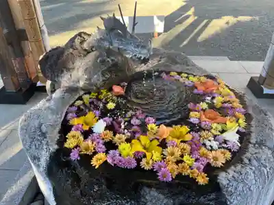 出雲大社相模分祠の手水舎