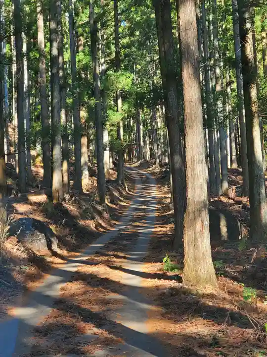 栗生神社の周辺