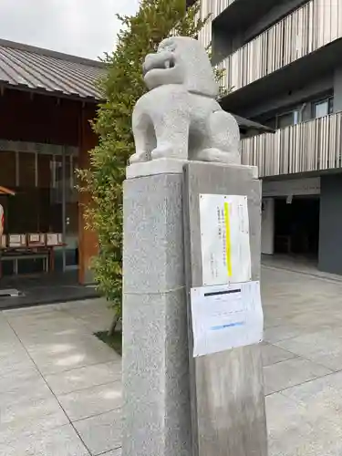 赤城神社の狛犬