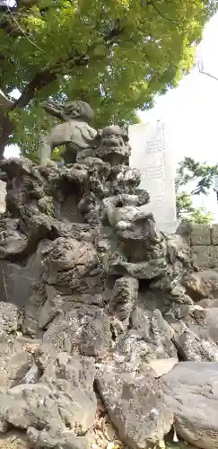 浅間神社の狛犬