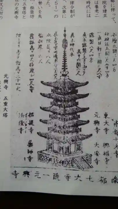 元興寺の御朱印