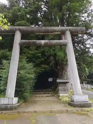 萩日吉神社の鳥居
