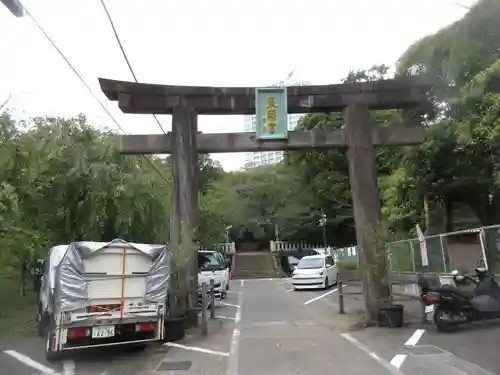 芝東照宮の鳥居