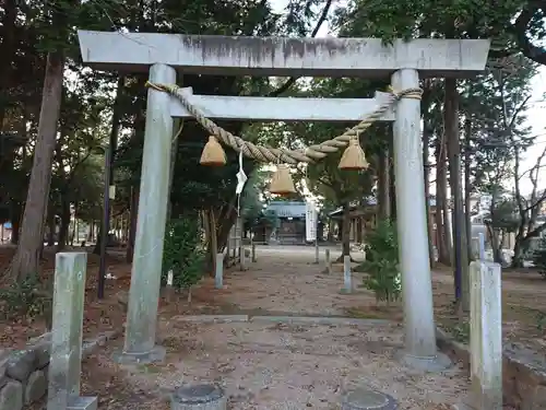 神明神社の鳥居