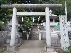 大泉氷川神社の鳥居