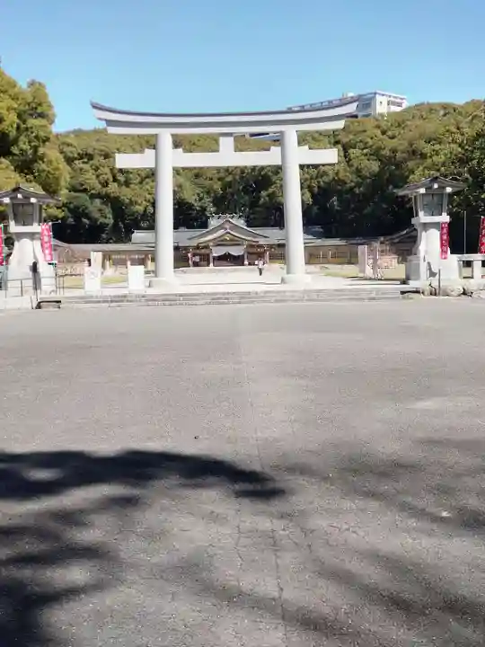 福岡縣護國神社の鳥居