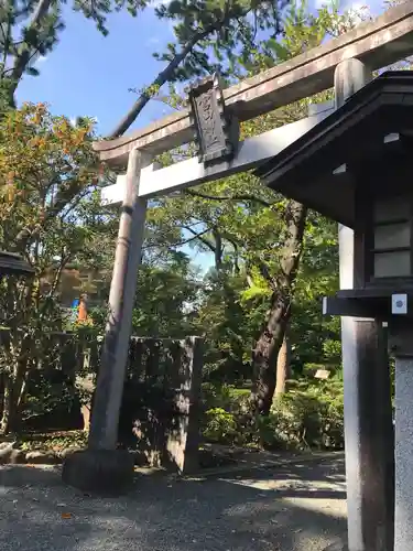 宮山神社の鳥居