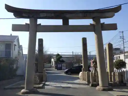 貴布禰神社の鳥居