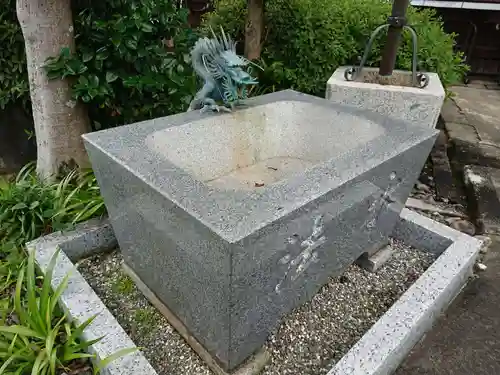 常誓寺の手水